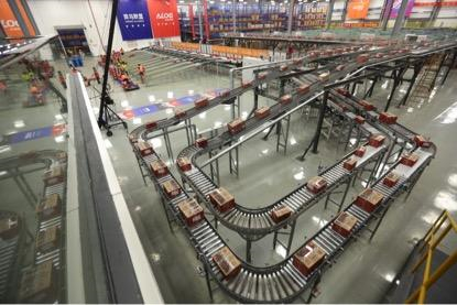 條碼掃描模組在物流自動分揀系統(tǒng)場景