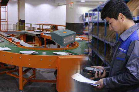 流水線自動分揀技術與工業(yè)掃碼器選型的重要性？nvf230強勢來襲