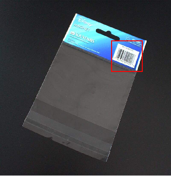 包裝材料上的條碼